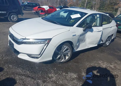 2018 Honda Clarity Plug-In Hybrid из США, поврежденный, VIN JHMZC5F1XJC015437